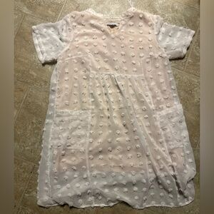 MIHOL Cream Pom-Pom Dress w/ Pockets – Size M